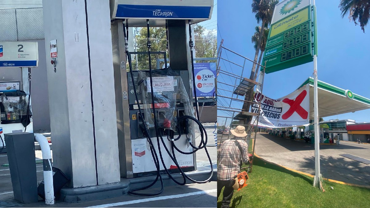 León: Clausuran gasolinera y sancionan otras dos por precios altos