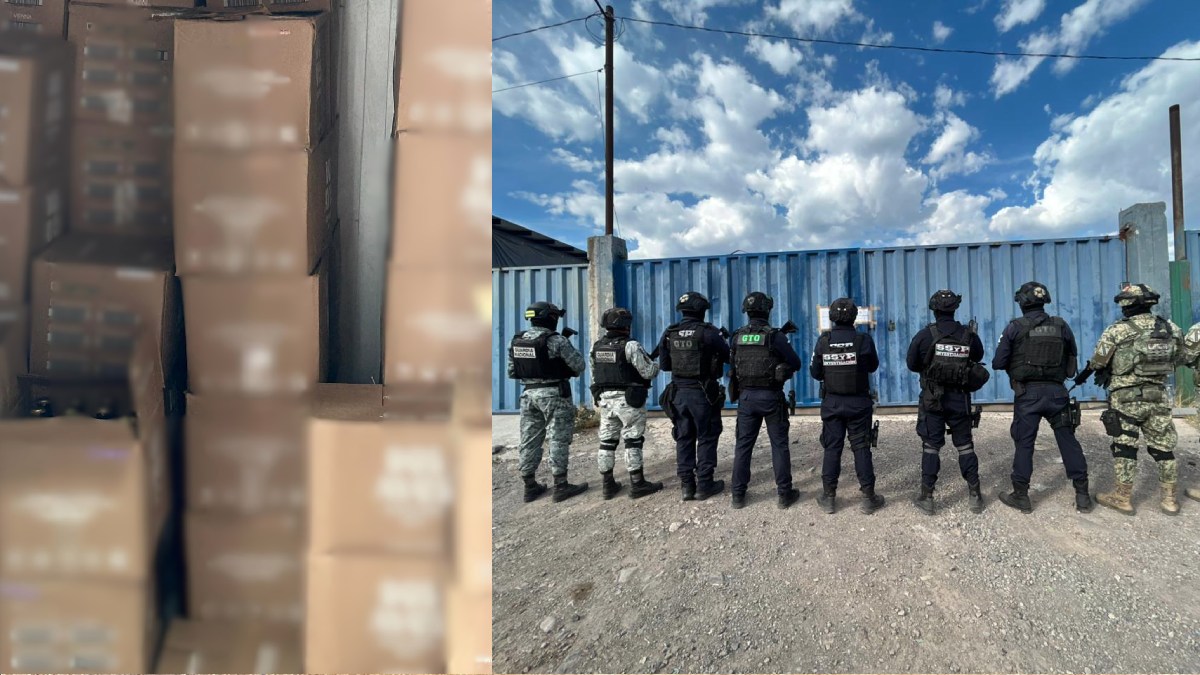 León: Confiscan 19 mil piezas de cerveza en Camino Viejo a San Juan