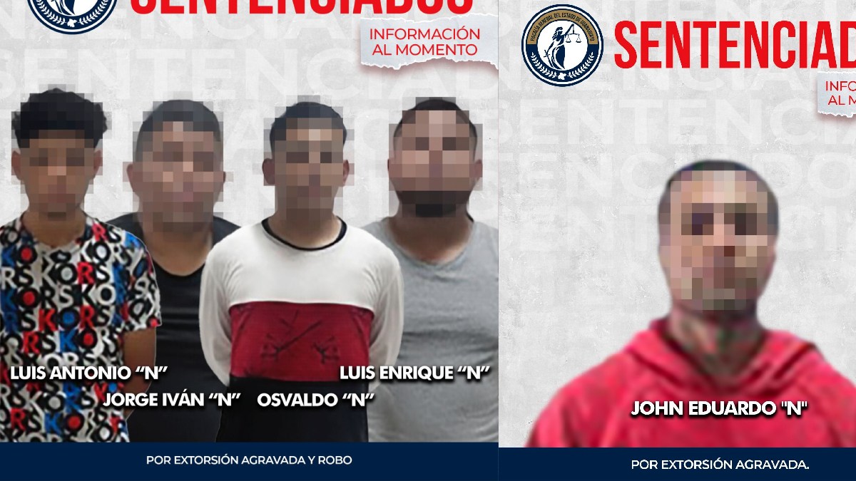 León e Irapuato: Seis y 14 años de cárcel para extorsionadores