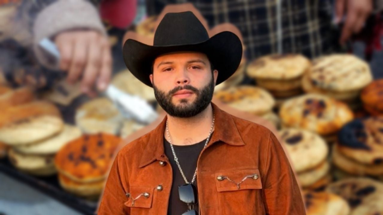 Leonardo Aguilar lanza boletos para su concierto en puesto de gorditas