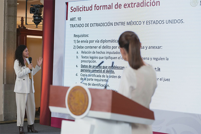 Luisa María Alcalde destaca ausencia de pruebas en caso Rocha Moya en Ciudad de México