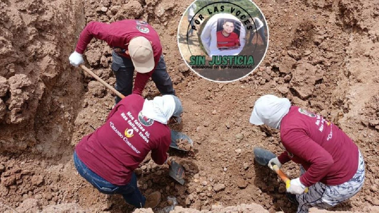 Madres buscadoras de Sinaloa encuentran restos humanos en Concordia
