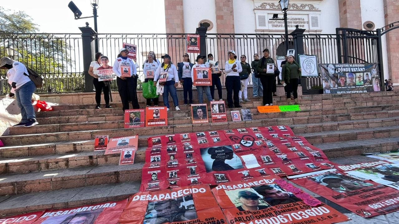Madres de Culiacán marchan por sus hijos desaparecidos antes del 10 de mayo