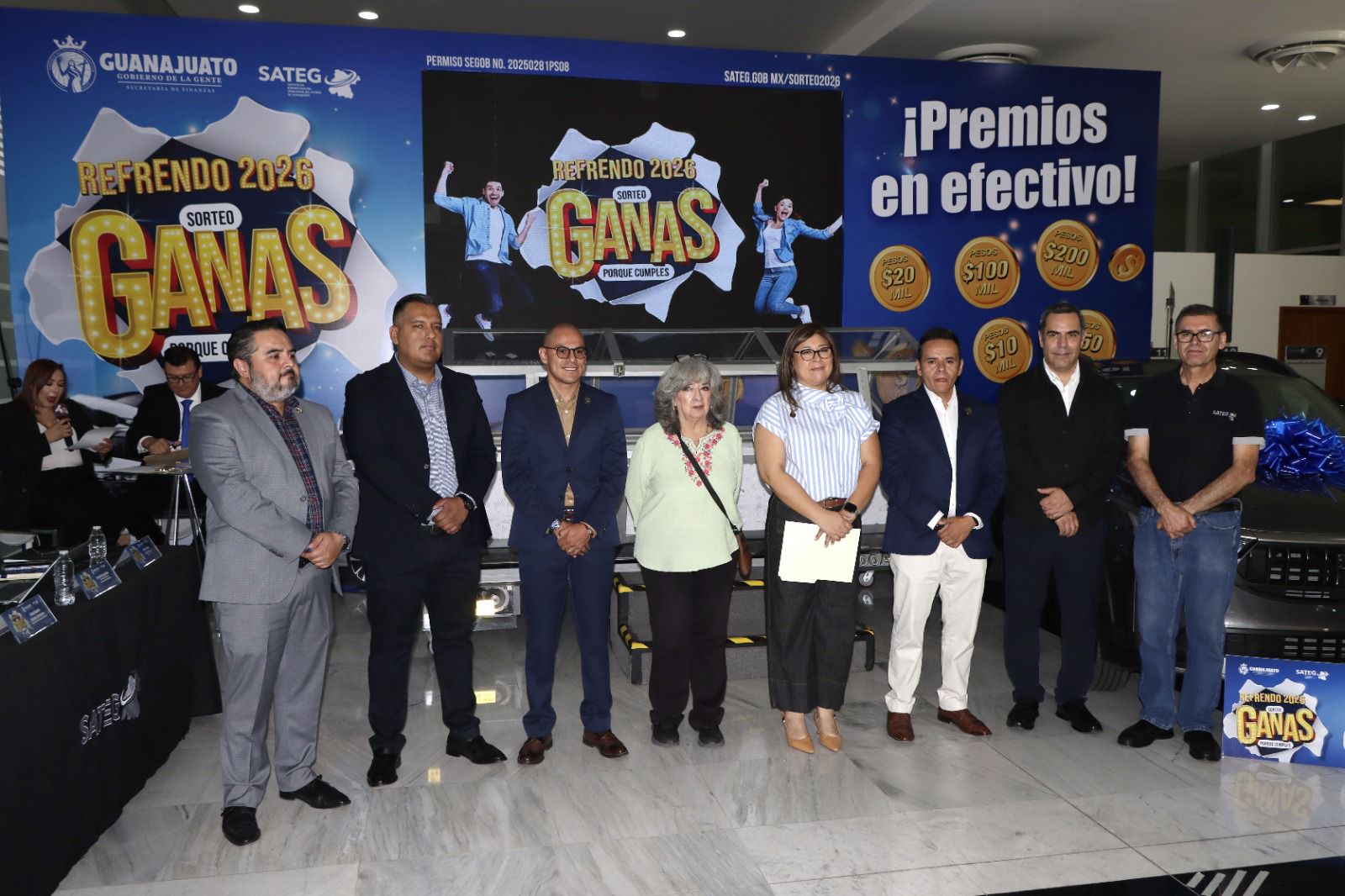 Más de un millón de guanajuatenses participan en Sorteo Ganas Porque Cumples.