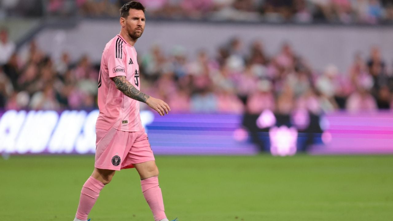 Messi y el Inter Miami ceden ventaja y caen ante Orlando en el derbi