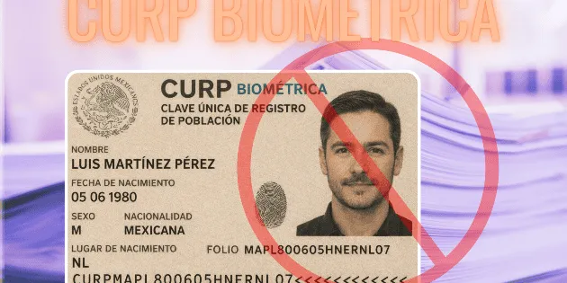 México: Consecuencias de no obtener la CURP Biométrica en 2026