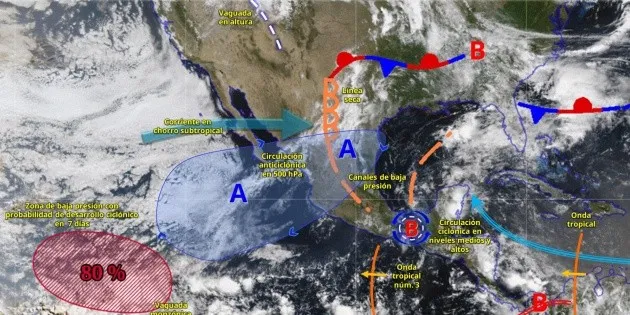México: Lluvias intensas y calor extremo inicia junio en el país
