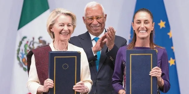 México y UE refuerzan acuerdos comerciales ante políticas de Trump