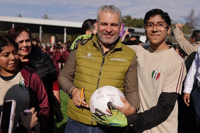 Michoacán cuenta con 48 canchas de fútbol 7 para Mundialito Escolar