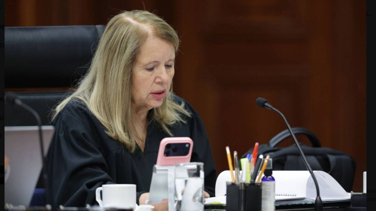 Ministra Loretta Ortiz regresa a la Suprema Corte tras tres semanas de ausencia