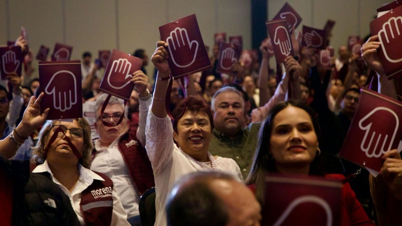 Morena elige nueva dirigencia nacional en medio de crisis política en México