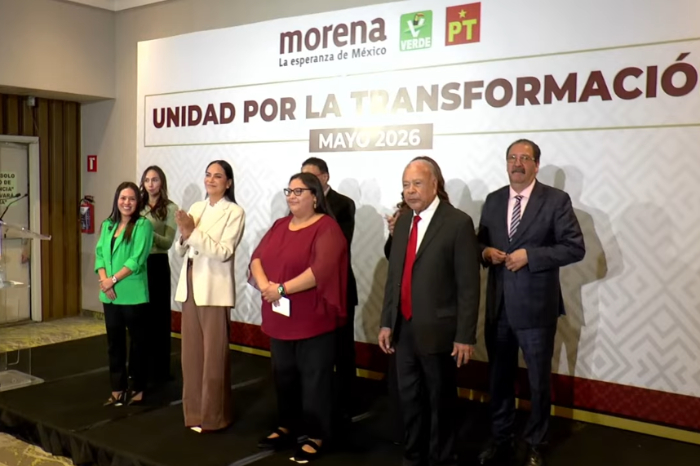 Morena, PT y PVEM consolidan coalición para 2027 en Ciudad de México