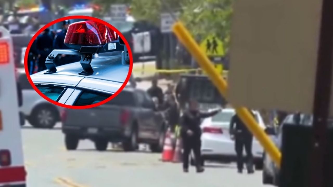 Nuevas imágenes aéreas del tiroteo en centro islámico que provocó 5 muertes