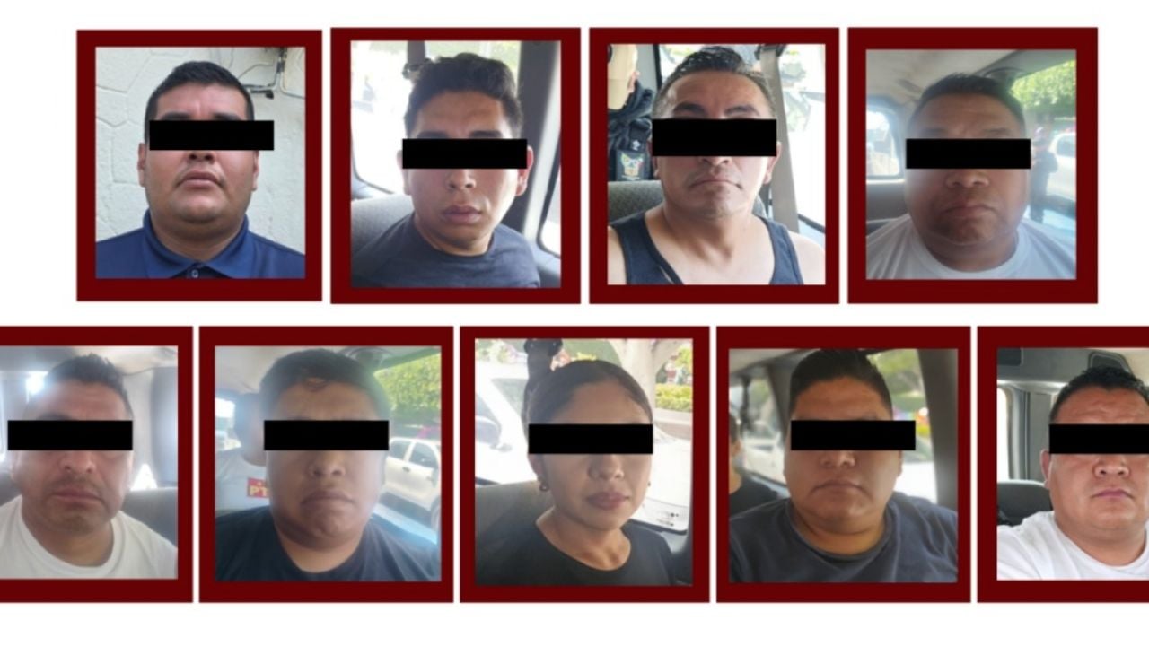 Nueve policías de Progreso de Obregón, Hidalgo, detenidos por homicidio