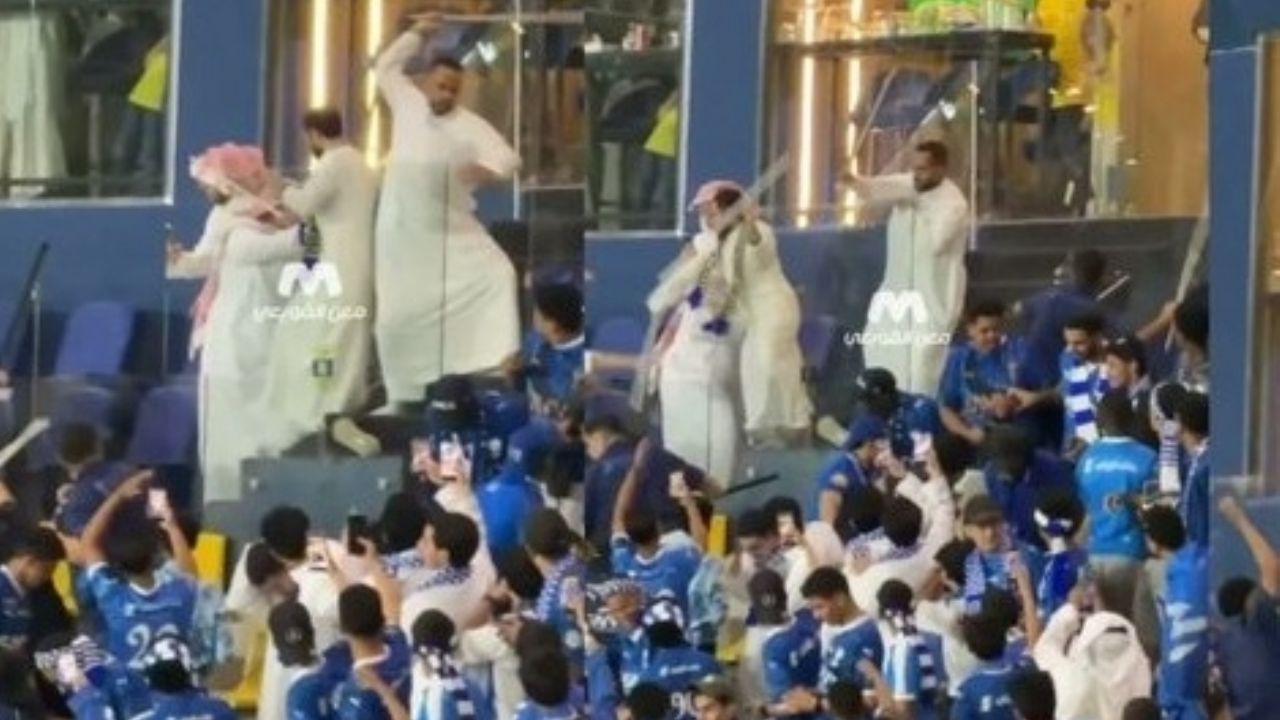 Pelea entre aficiones de Al Nassr y Al Hilal tras dramático empate