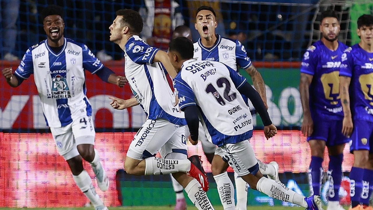 Pumas cae por poco ante Pachuca en semifinales de ida.