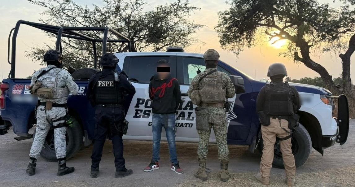 Rescate de rehén y detención de agresor en Celaya, Guanajuato
