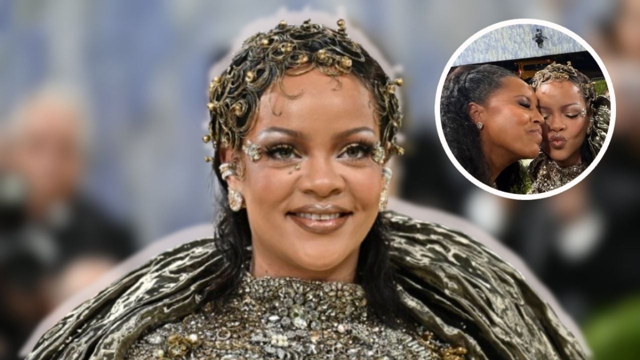 Rihanna demuestra su apoyo a una periodista en la MET Gala 2026