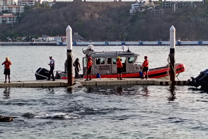 Semar incauta paquetes de cocaína en la costa de Huatulco, Oaxaca