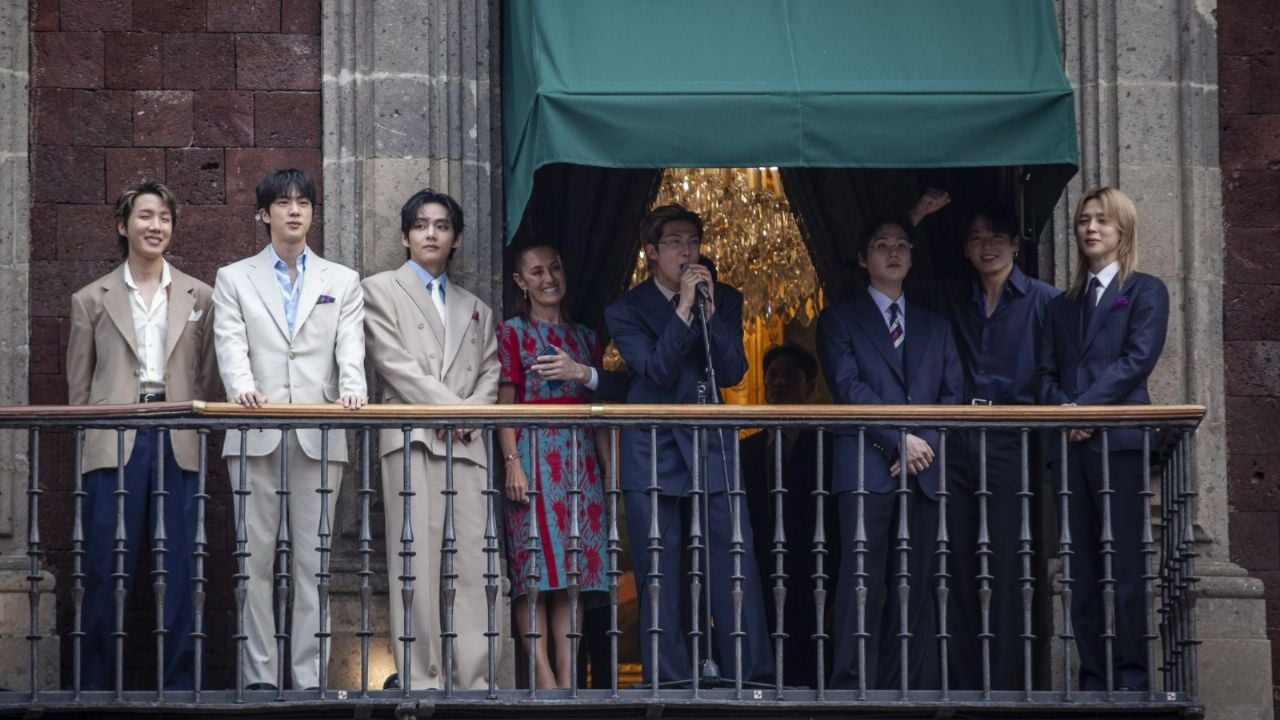 Sheinbaum anuncia regreso de BTS a México en 2027 tras reunión en Palacio Nacional