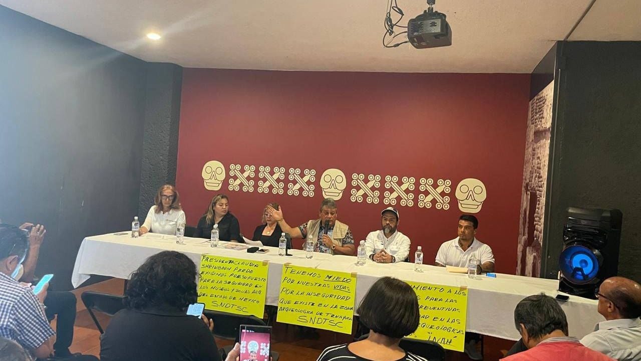 Sindicato denuncia agresión a custodio en Zona Arqueológica de Tenayuca