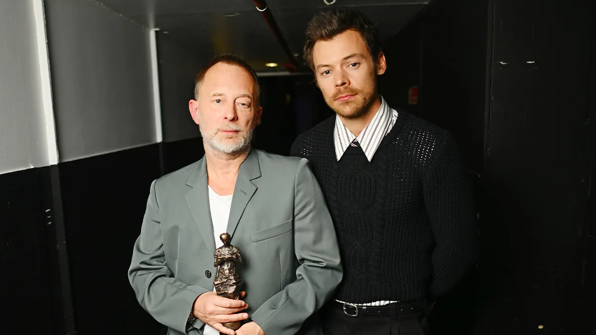 Thom Yorke de Radiohead recibe el Ivor Novello de Harry Styles