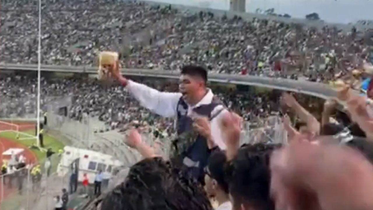 Vendedor de palomitas se vuelve viral en semifinal Pumas vs Pachuca