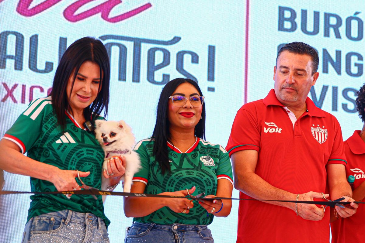 Centellas inauguran "Gigante Fan Zone" y encienden la pasión en Aguascalientes