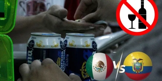 Ciudad de México: Ley Seca por juego México vs Ecuador a partir de hoy
