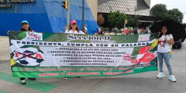 Ciudad de México: Marchas y cierre de calles por la CNTE hoy 17 de junio