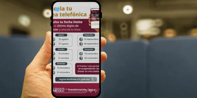 Ciudad de México: Prórroga para registro de celulares en vigor