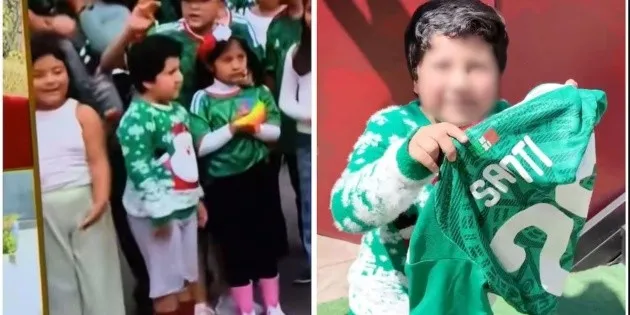 Ciudad de México: Santiago Giménez sorprende a niño viral con regalo especial