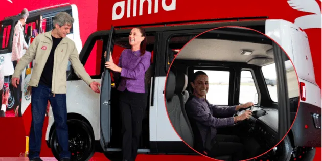 Ciudad de México: Sheinbaum presenta Olinia, primer auto eléctrico mexicano