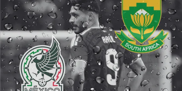 Ciudad de México: Tormentas y lluvias en el partido México vs. Sudáfrica