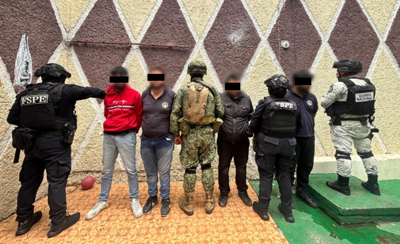 Detienen a cuatro integrantes de grupo delictivo en [Nombre del Municipio]