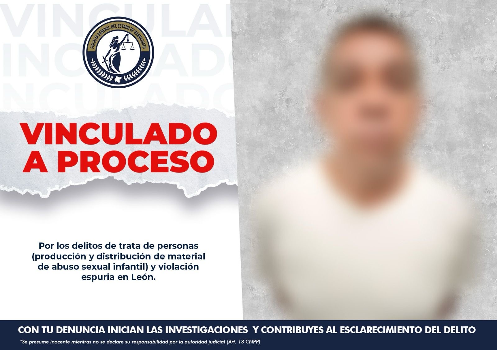 Detienen en X municipio a presunto agresor sexual con ayuda del FBI