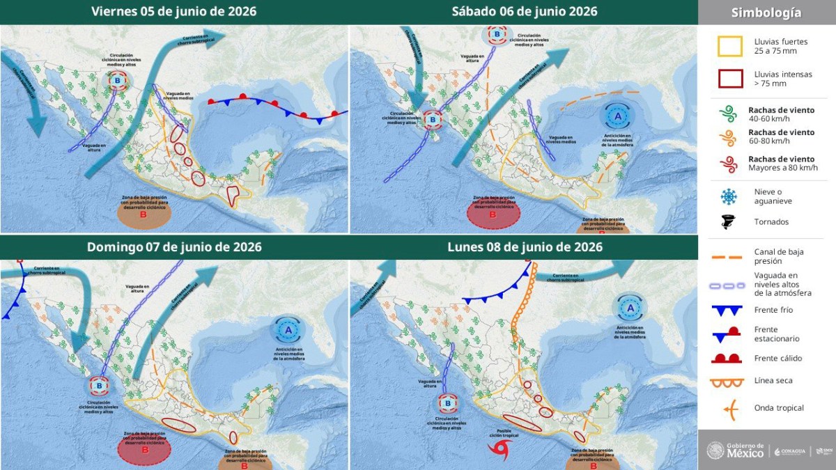 Guanajuato: Alertan por lluvias intensas y riesgos inminentes