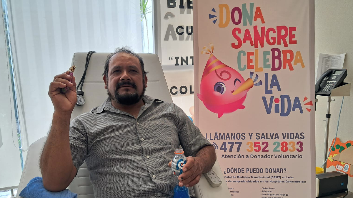 Guanajuato: Aumento del 10% en donación voluntaria de sangre