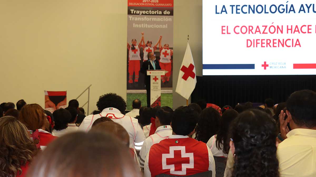 Guanajuato: Cruz Roja presenta informe y nueva iniciativa comunitaria