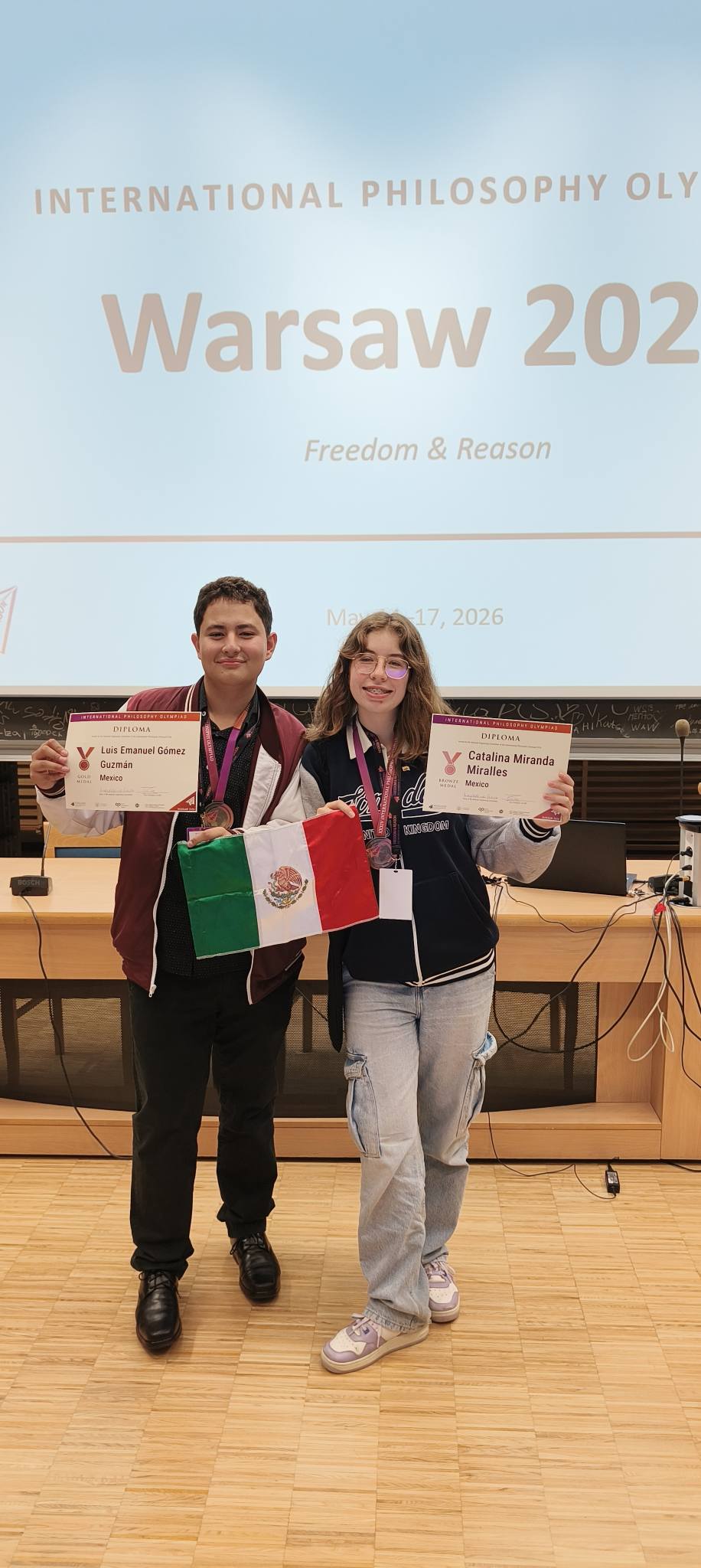 Guanajuato destaca en la Olimpiada Internacional de Filosofía con bronce para Catalina Miranda Miralles