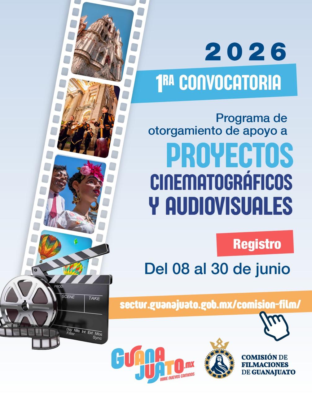 Guanajuato lanza Programa de Apoyo a Proyectos Cinematográficos 2026
