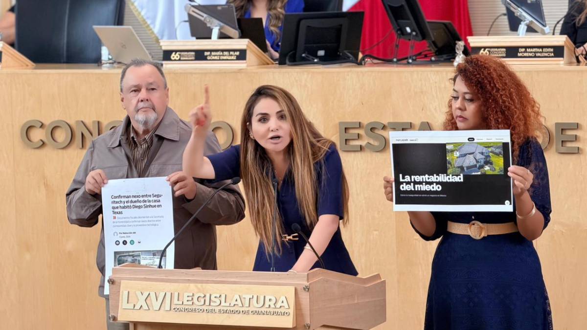 Guanajuato: Solicitan reabrir investigación sobre Seguritech y Diego Sinhue