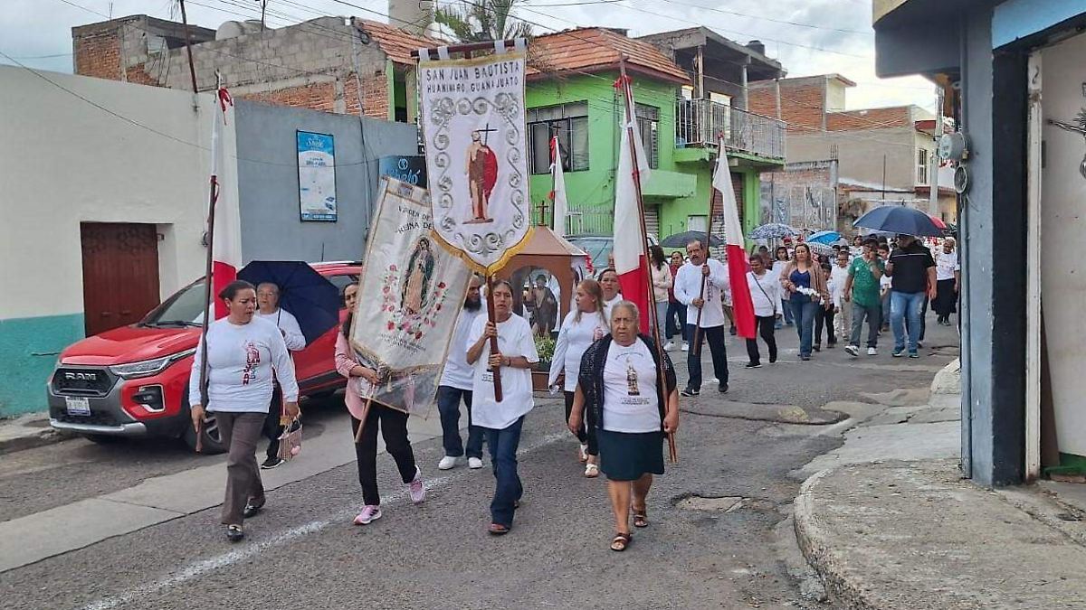 Irapuato: Cientos celebran festividades patronales en Huanímaro