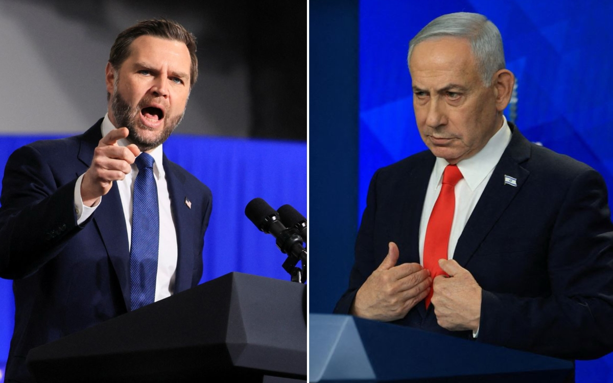 Israel recibe llamado de Vance para respetar el proceso de paz con Irán
