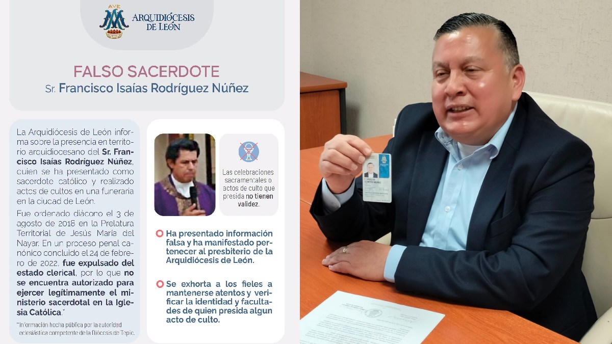León: Arquidiócesis alerta sobre falso sacerdote en Funeraria de [colonia]