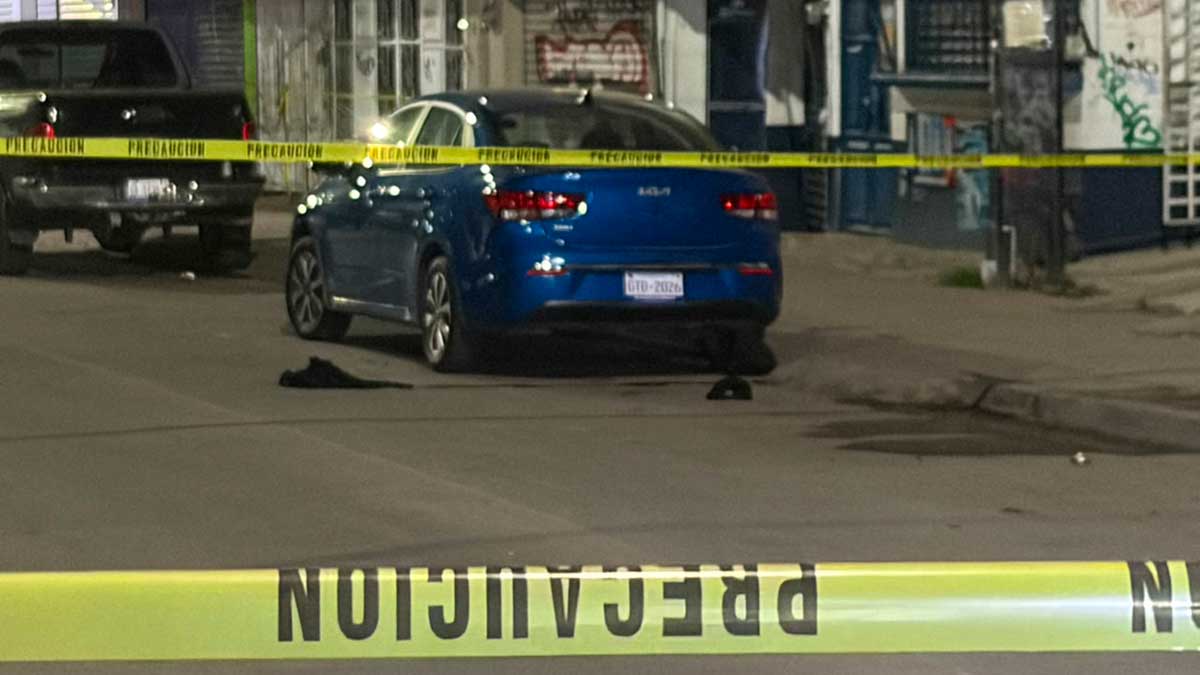 León: Hombre sin vida tras ataque armado en San Nicolás