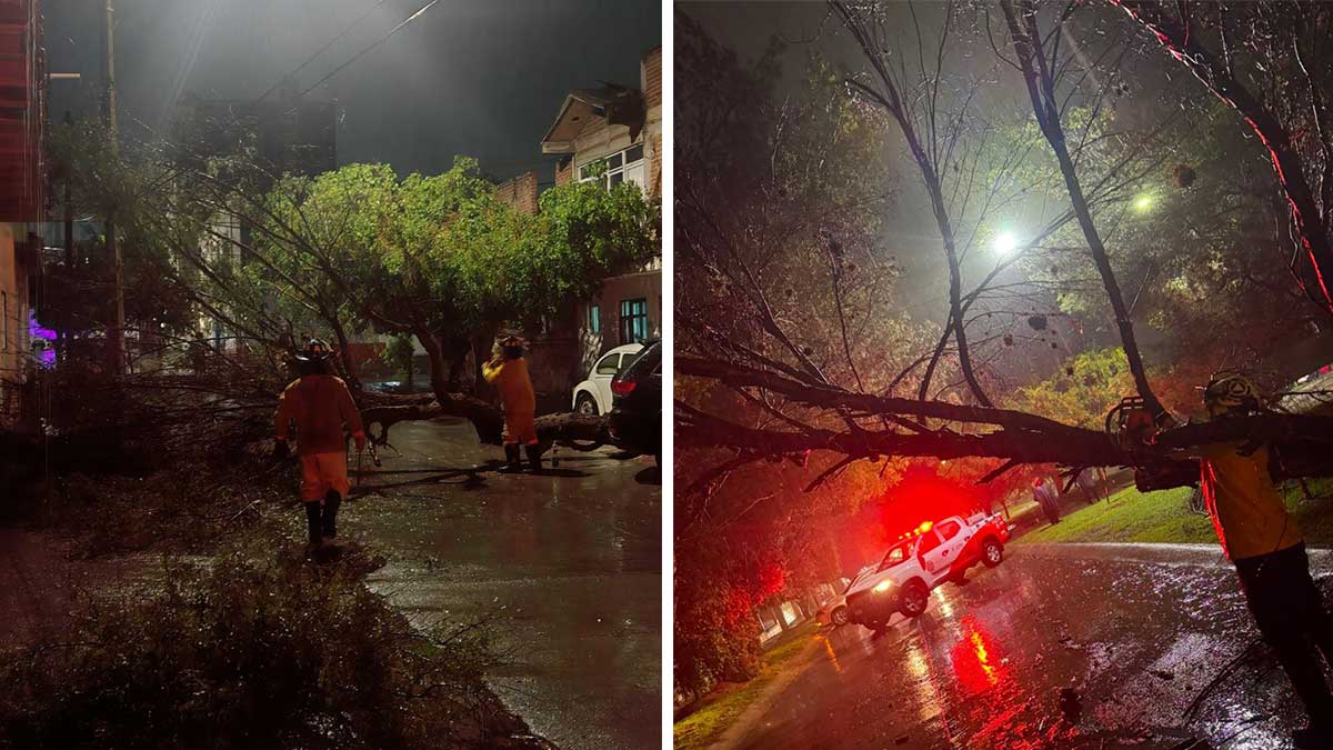 León: Inundaciones en el centro causan caos vial y afectaciones civiles