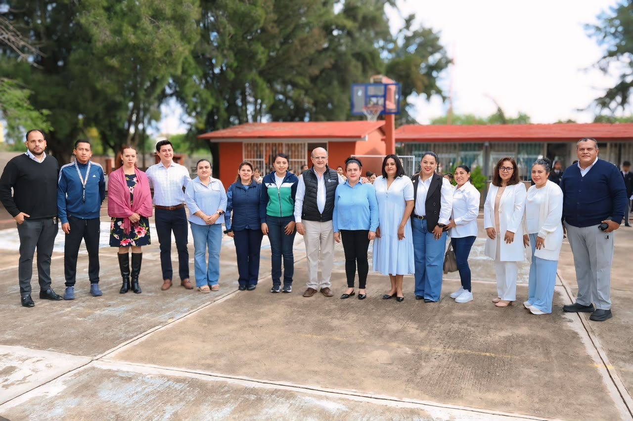 Manuel Doblado recibe al Secretario de Educación para anunciar Bachillerato Integral en Guanajuato