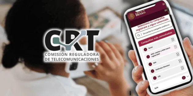 México: CRT informa el número de líneas celulares registradas