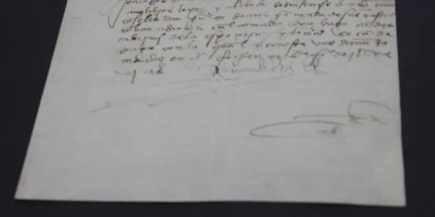 México recupera documento de Hernán Cortés robado en Veracruz hace 30 años